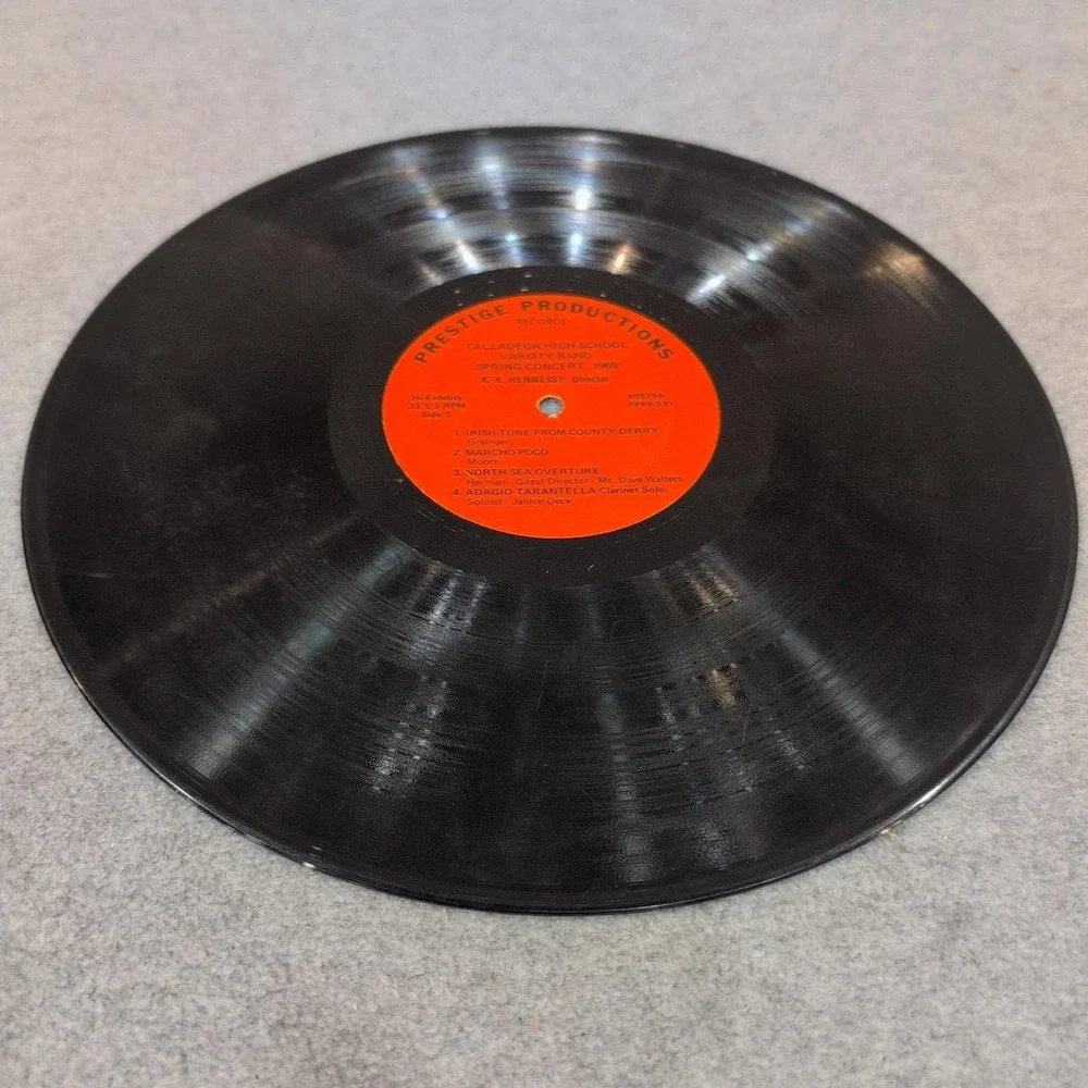 Talladega High School Varsity Band Spring Concert 1969 Vinyl LP Prestige Records - Picture 5 of 5